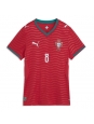 Ženske Nogometnih dresov Portugalska Bruno Fernandes #8 Domači SP 2026 Kratki rokavi Ženske Nogometnih dresov Portugalska Bruno Fernandes #8 Domači SP 2026 Kratki rokavi